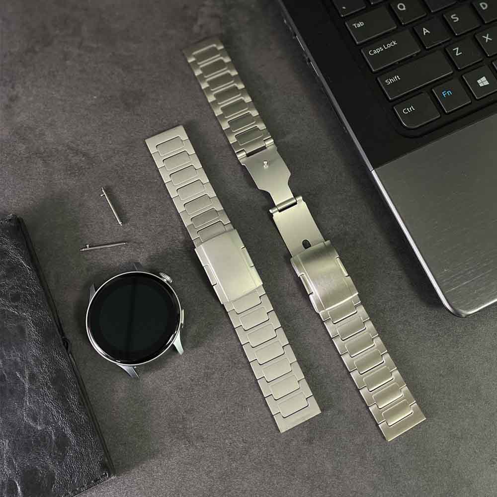 Dây Đeo Đồng Hồ Bằng Titan Sang Trọng 22mm Cho huawei watch4 / 4pro gt2 / 3pro 46mm
