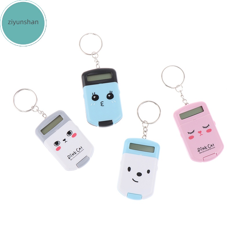 Ziyunshan Máy Tính Bỏ Túi mini Dễ Thương Có Nắp Và Móc Khóa Sáng Tạo Dùng Trong Trường Tiểu Học / Văn Phòng vn