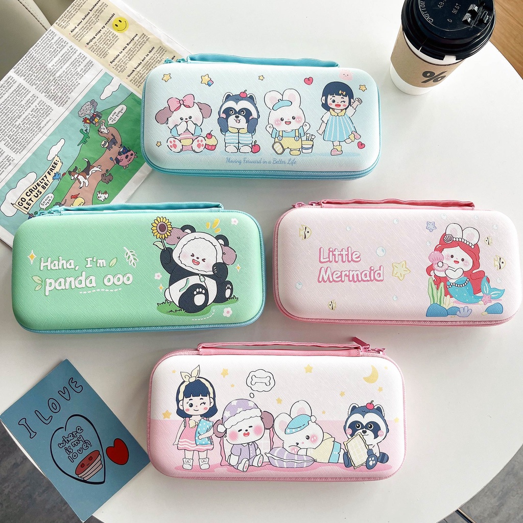 Hoạt Hình Túi Đựng Máy Chơi Game nintendo switch Họa Tiết kuromi Xinh Xắn