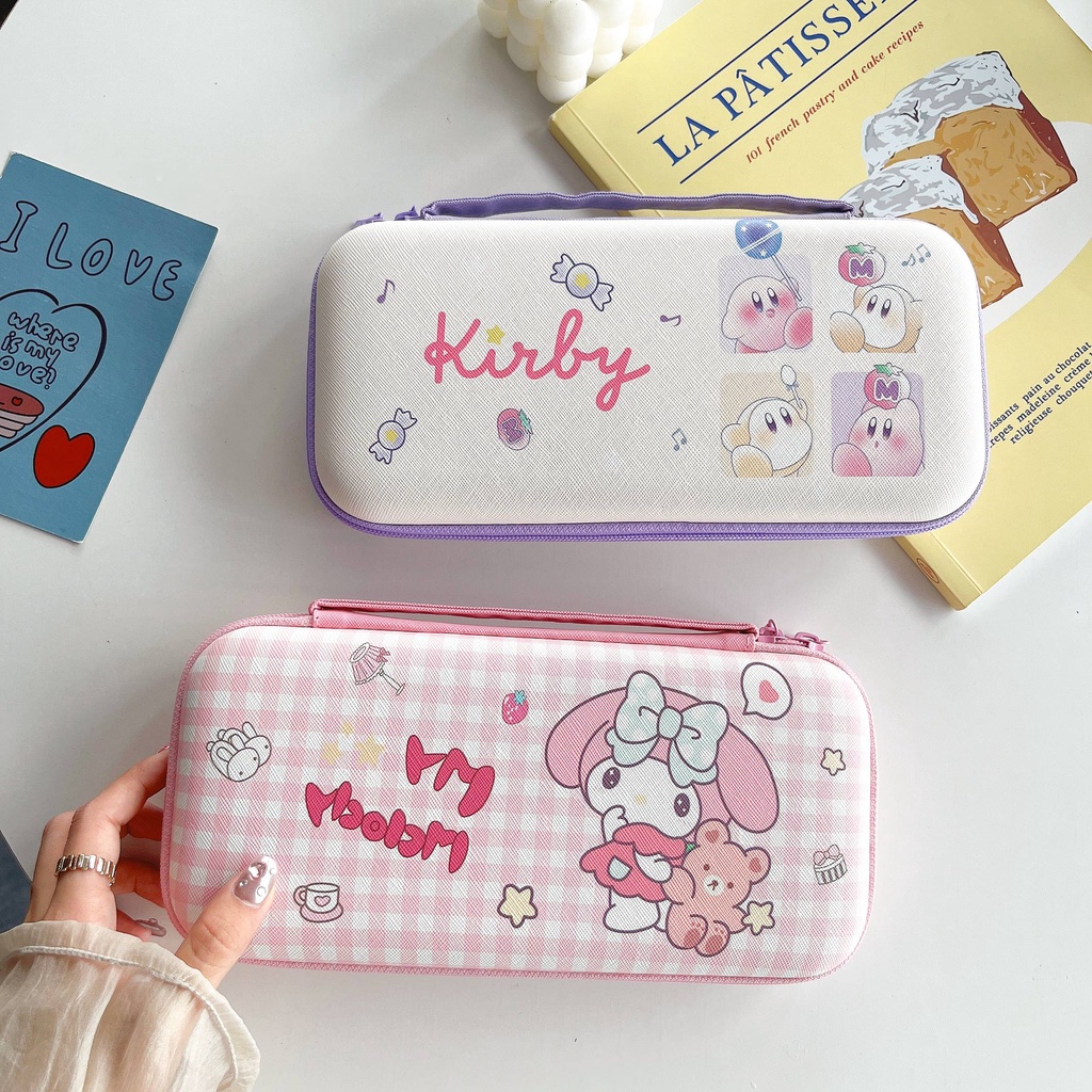 Hoạt Hình Túi Đựng Máy Chơi Game nintendo switch Họa Tiết kuromi Xinh Xắn