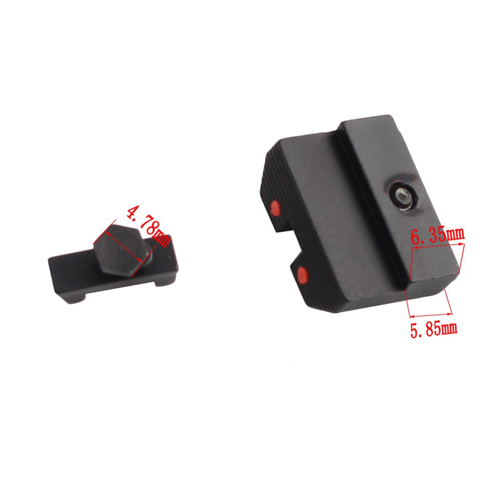 Đế Cơ Khí Trước / Sau Bằng Kim Loại g17 / g19 p1 / p3 Chuyên Dụng Cho Chiến Thuật