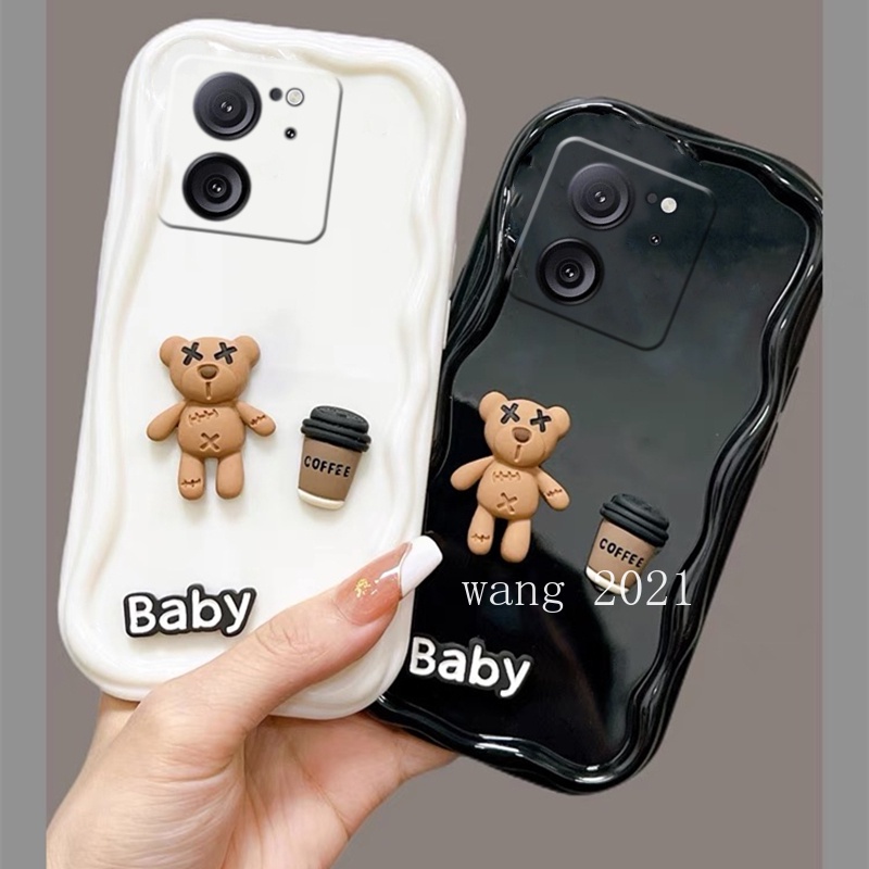 Ốp Điện Thoại Mềm In Hình Gấu Bông 3d Bảo Vệ Toàn Diện Cho xiaomi 13t xiaomi 13t pro 5g xiaomi 13t pro 5g