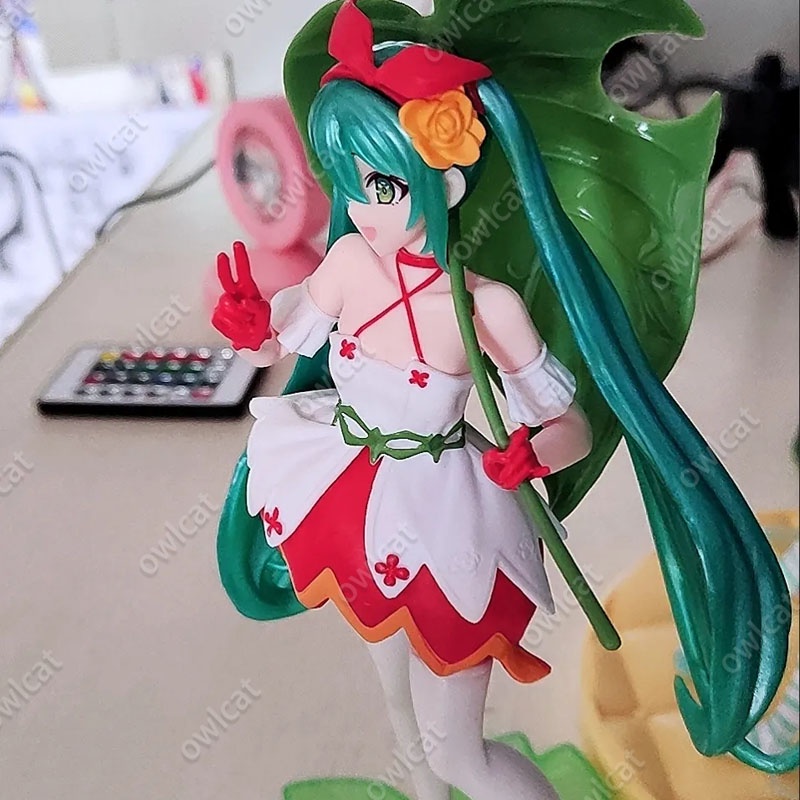 Mô Hình Nhân Vật VOCALOID Miku  21cm Hatsune Miku Virtual Idol Thumbelina Little Tiny Fairy Tales Series TAiTO PVC Figure Piapro Packed in Box Model