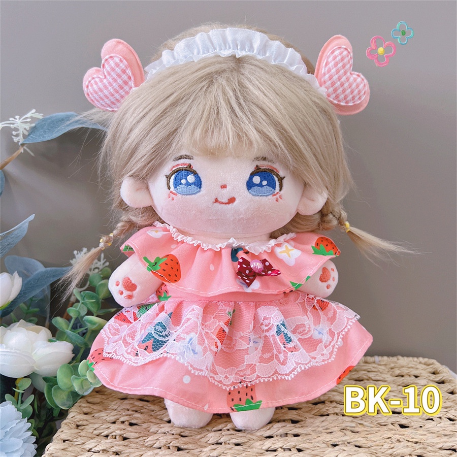 Đây là quần áo Búp Bê Vải cotton 20cm Phong Cách lolita Dễ Thương