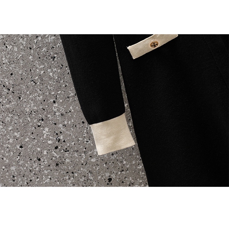 🌸Hàng Order🌸Váy Đầm Bigsize Váy Len Tăm Nơ Ngực Đính Đá Phối Cúc Tiểu Thư Nữ Tính 🌸Hàng Quảng Châu