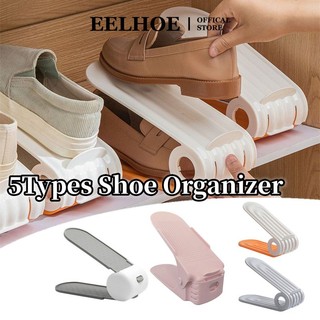 EELHOE 2/1 Cái 5 Loại Khe Đựng Giày Có Thể Điều Chỉnh Dụng Cụ Sắp Xếp Giá Đôi Hiện Đại Tiết Kiệm Không Gian Giày Dép Giày Đế Bảo Quản Giày Warderobe Phòng Ngủ miiki_vn