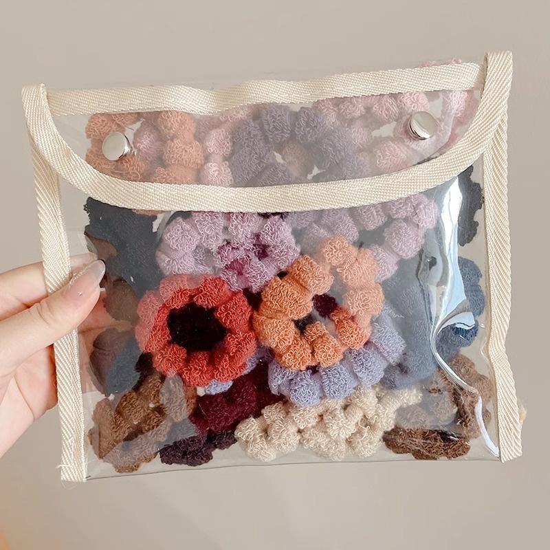 Dây Buộc Tóc Co Giãn Tốt Thời Trang Thu Đông Cho Nữ