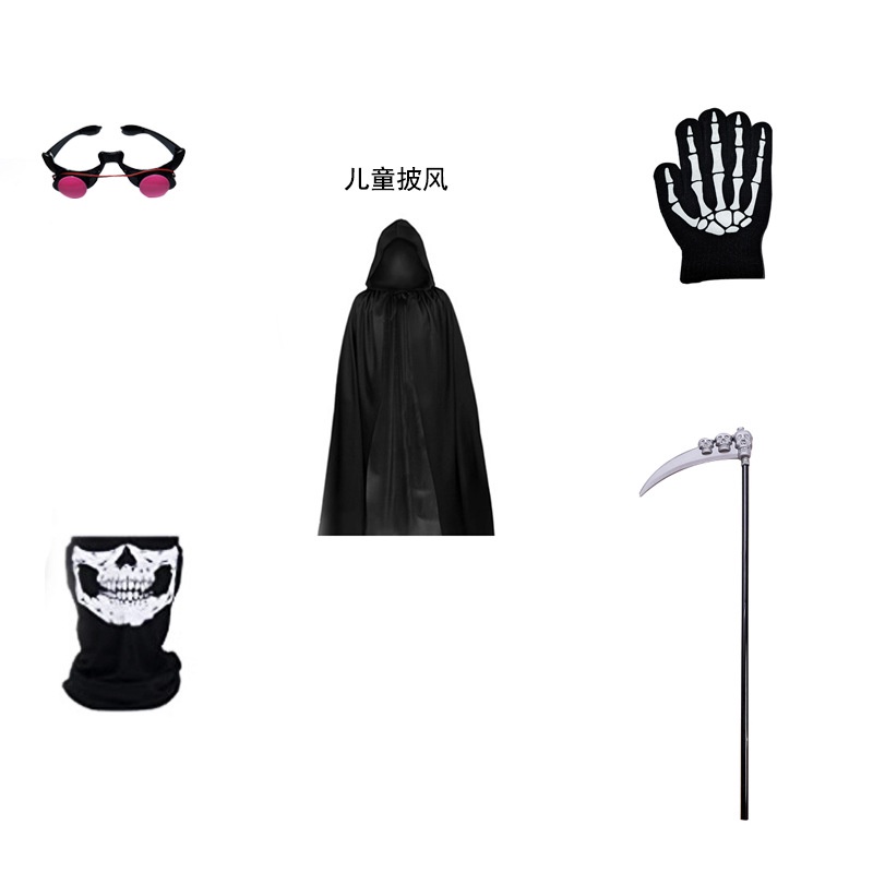 Áo Choàng Đen Hóa Trang halloween Cho Người Lớn