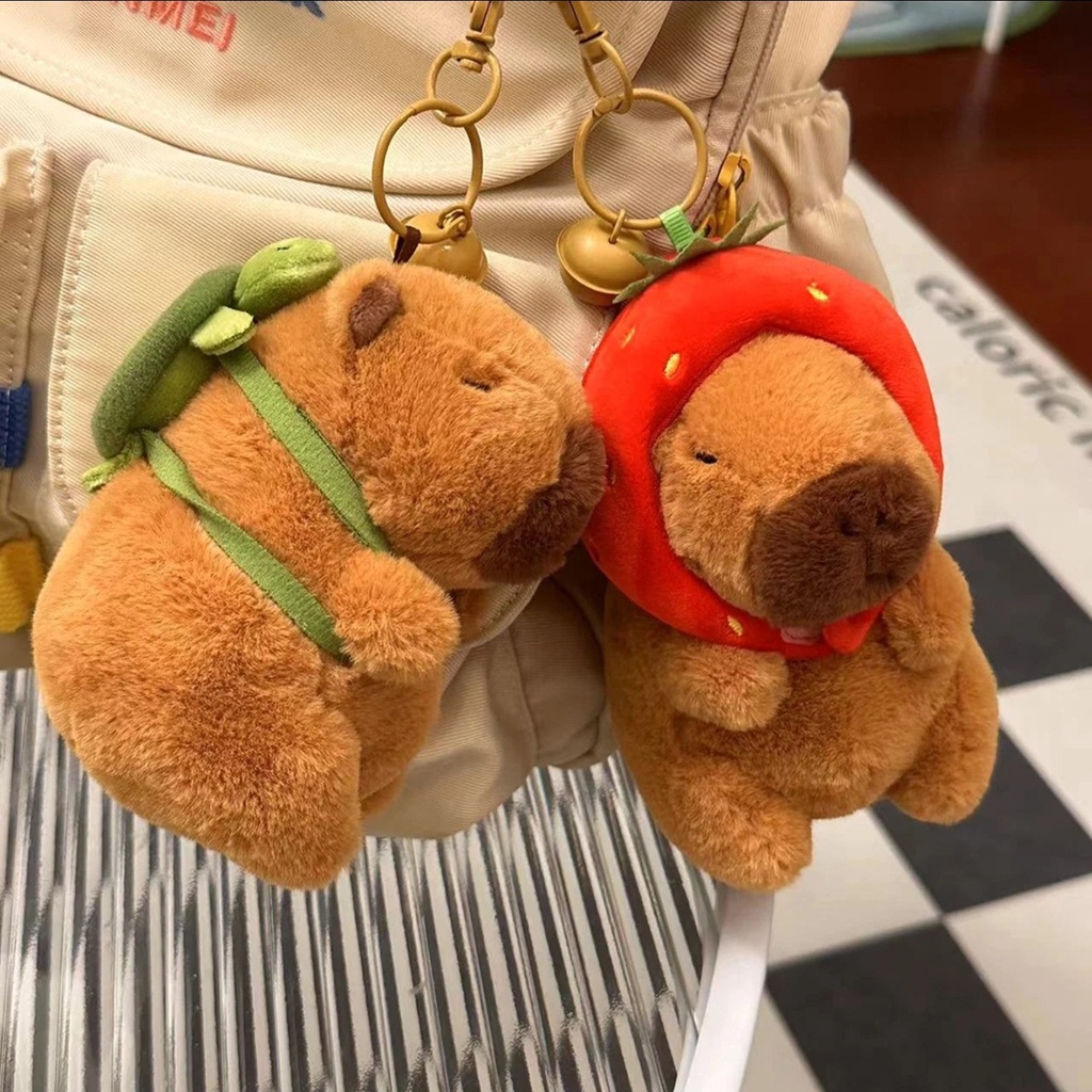 🔥CÓ SẴN🔥Gấu bông Capybara siêu mềm Búp Bê Nhồi Bông Capybara Mềm Mại Đáng Yêu, Gấu Bông Mô Phỏng Capybara