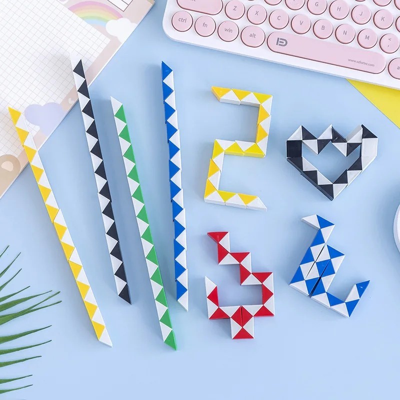 Đồ Chơi Khối Lập Phương Giảm Căng Thẳng / Xếp Hình Biến Hình Thông Dụng Cho Trẻ Em / Trẻ Em