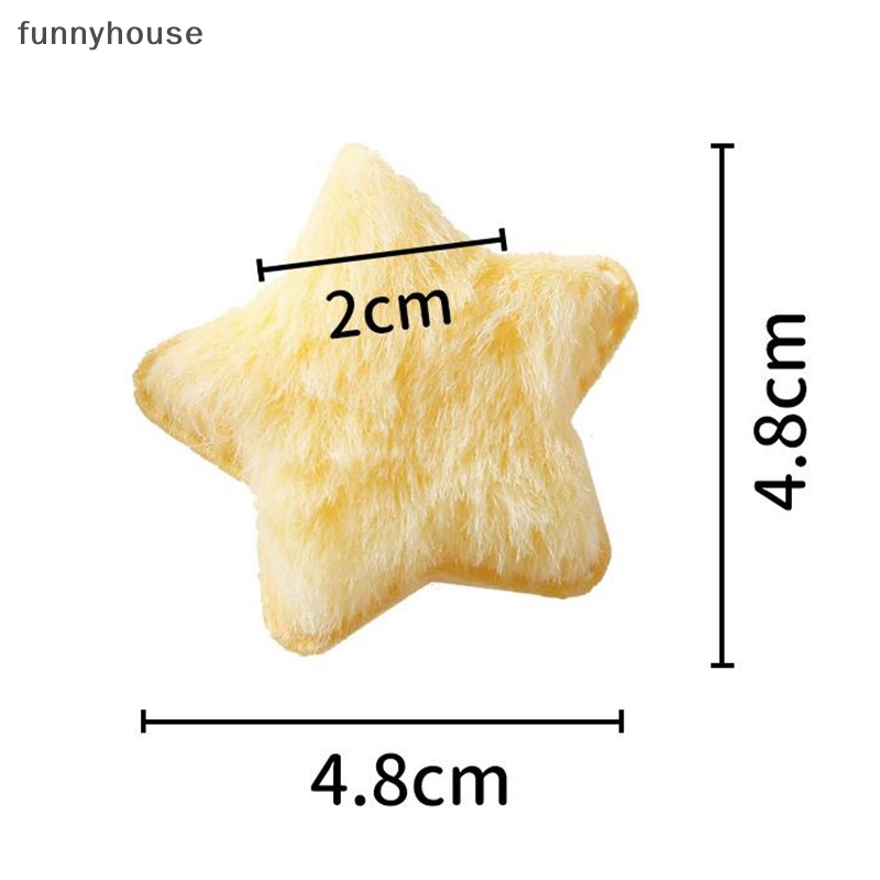 Kẹp Tóc Hình Ngôi Sao Màu Trơn Phối Lông Dễ Thương Thời Trang Cho Bé Gái