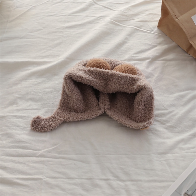 Mũ Trùm Đầu Giữ Ấm Tai Chất Lượng Cao Cho Bé