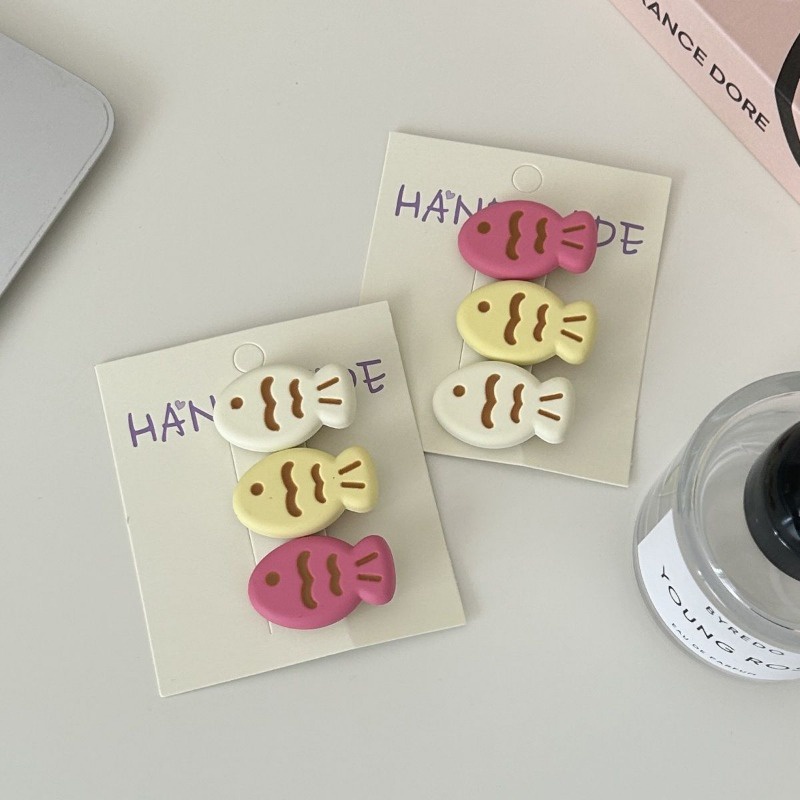1 Kẹp Tóc Hình Cá Dễ Thương Cho Bé Gái
