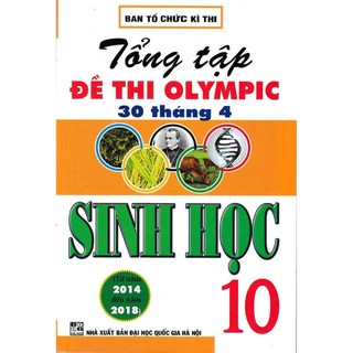 Sách - tổng tập đề thi olympic 30 tháng 4 sinh học 10
