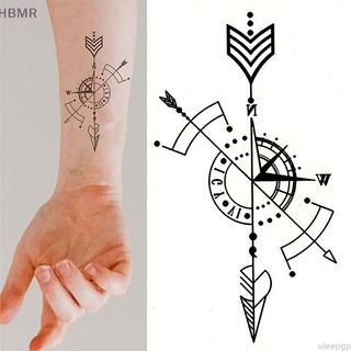 Hình xăm dán tạm thời hình mũi tên la mã hl