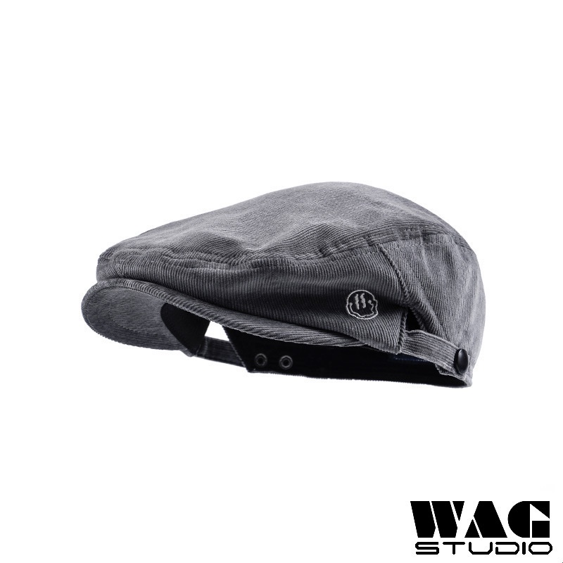 Mũ Lưỡi Trai Vải Nhung Phong Cách vintage Cho Nam Và Nữ