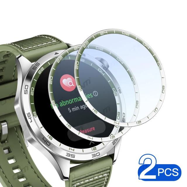 Phim Dán 5d Bảo Vệ Màn Hình Chống Trầy Màu Xanh Lá 46mm Cho Đồng Hồ huawei gt4 gt 4
