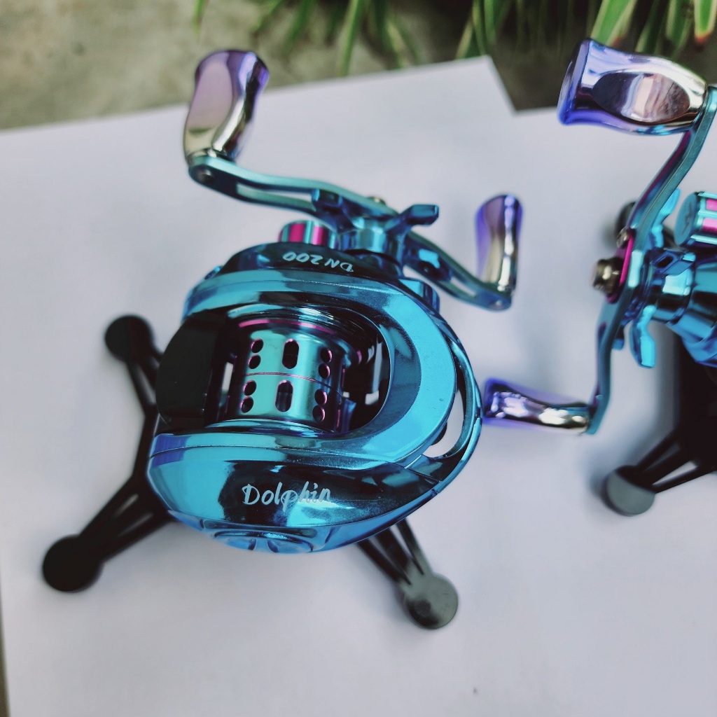 Máy Câu Cá Máy Lure cao cấp Dolphin DN200 - Siêu Nhẹ 168g đồ câu cá