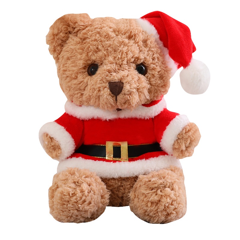 Gấu Bông teddy Dễ Thương Dùng Trang Trí Giáng Sinh