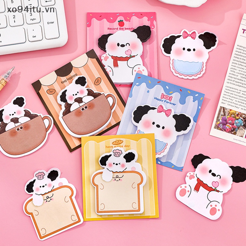 Xoitu Set 30 Tờ Giấy Dán Ghi Chú Hình Động Vật Dễ Thương Dùng Ghi Chú Lên Kế Hoạch Cho Học Sinh / Văn Phòng vn