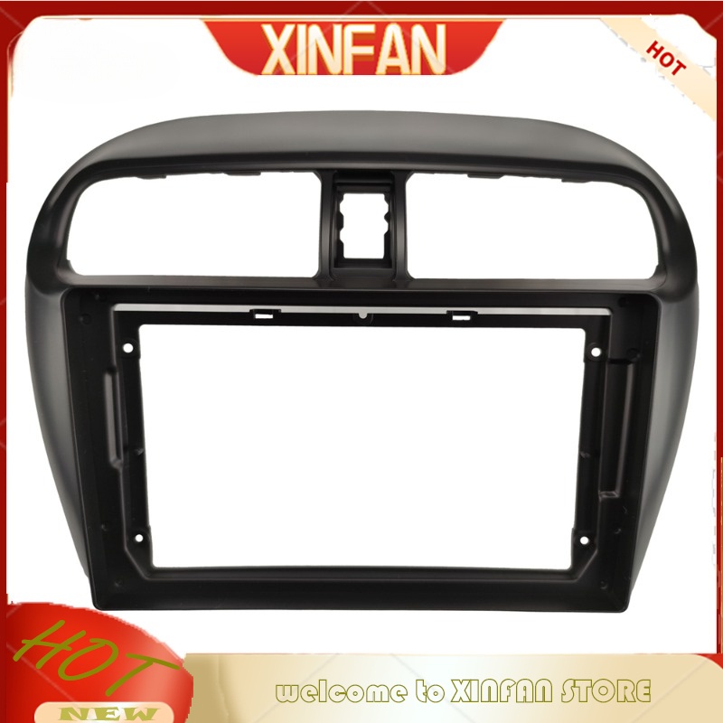 Honxun Khung Gắn radio 9 inch Cho mitsubishi attrage mirage 2012-2019