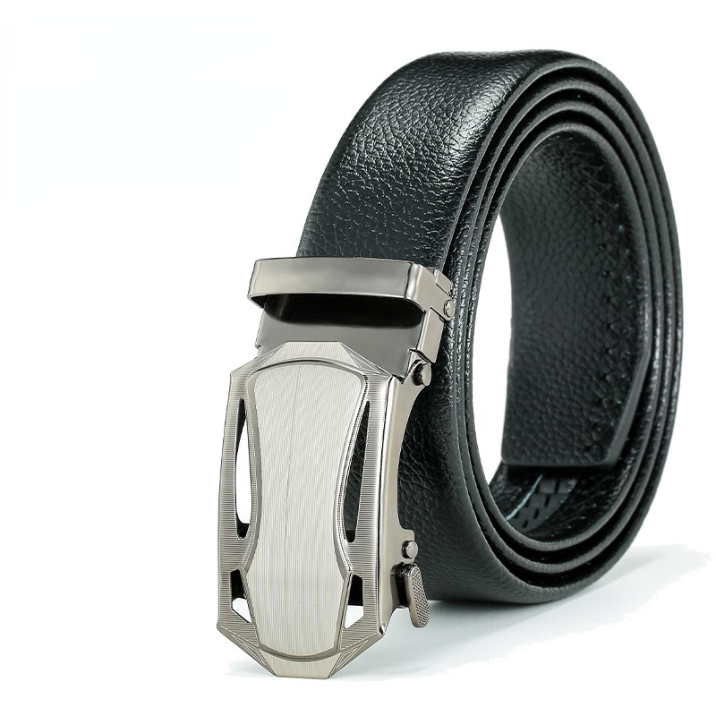 Thắt Lưng Da pu Khóa Kim Loại 3.5cm Thời Trang Cao Cấp Cho Nam