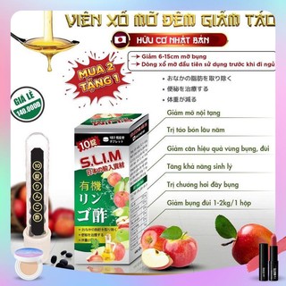 Xổ giấm táo đêm xổ mỡ vành ruột slim chính hãng