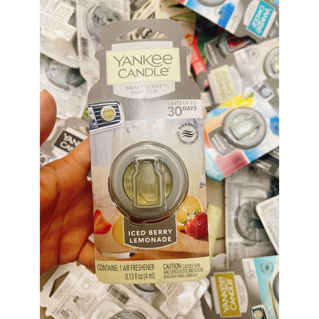 Kẹp thơm xe ô tô Yankee Candle - USA