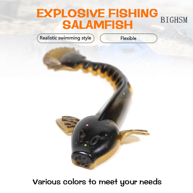 Bighsm 1 Mồi Giả Câu Cá Mềm 2.5g6.5cm / 5.3G9Cm
