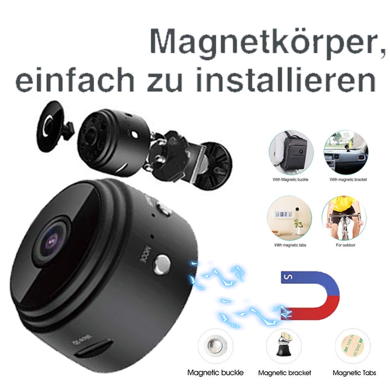 Camera An Ninh a9 1080p hd wifi Không Dây Kết Nối Với Điện Thoại