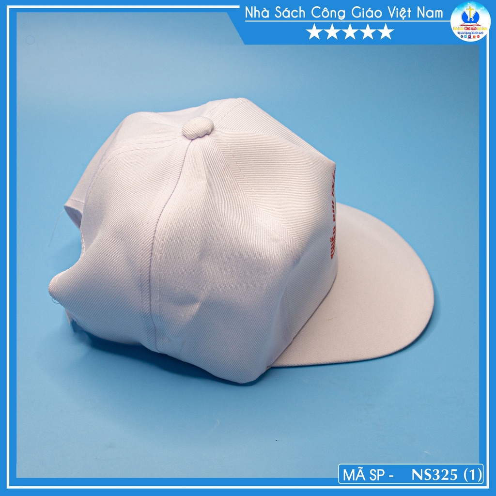Mũ Lưỡi Trai Đồng Phục Công Giáo - In logo Thiếu Nhi Thánh Thể TNTT Việt Nam NS325