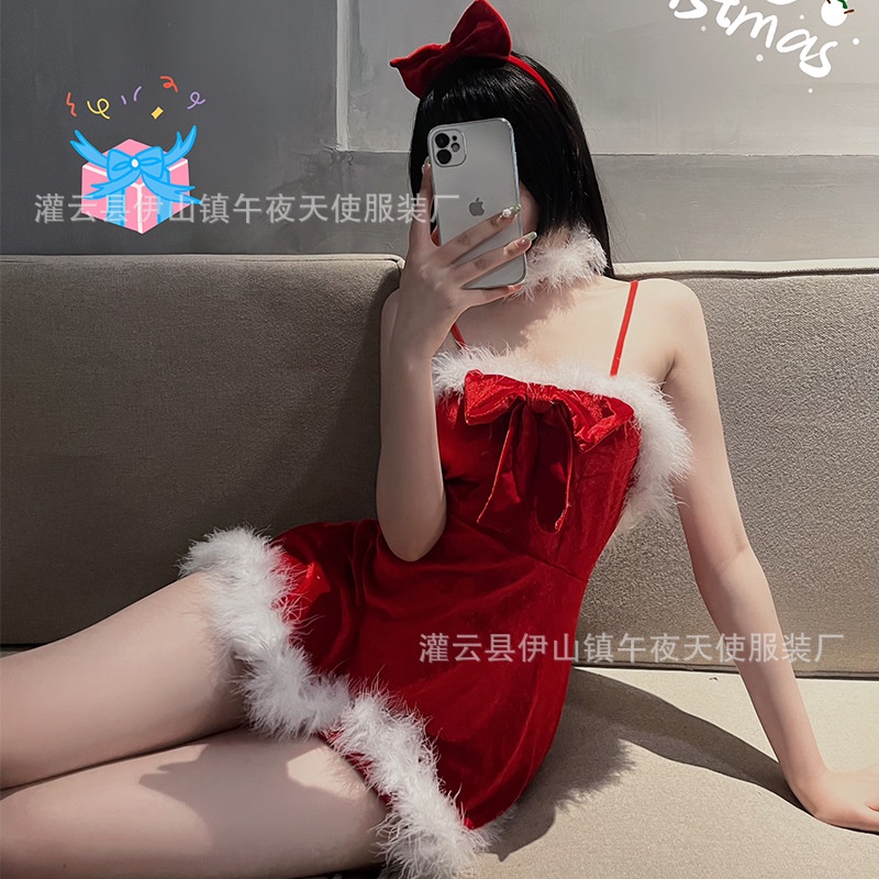 Cosplay Giáng Sinh Sexy Gợi Cảm 1884 CWEAR.SEXY.ĐỒ NGỦ & NỘI Y CAO CẤP