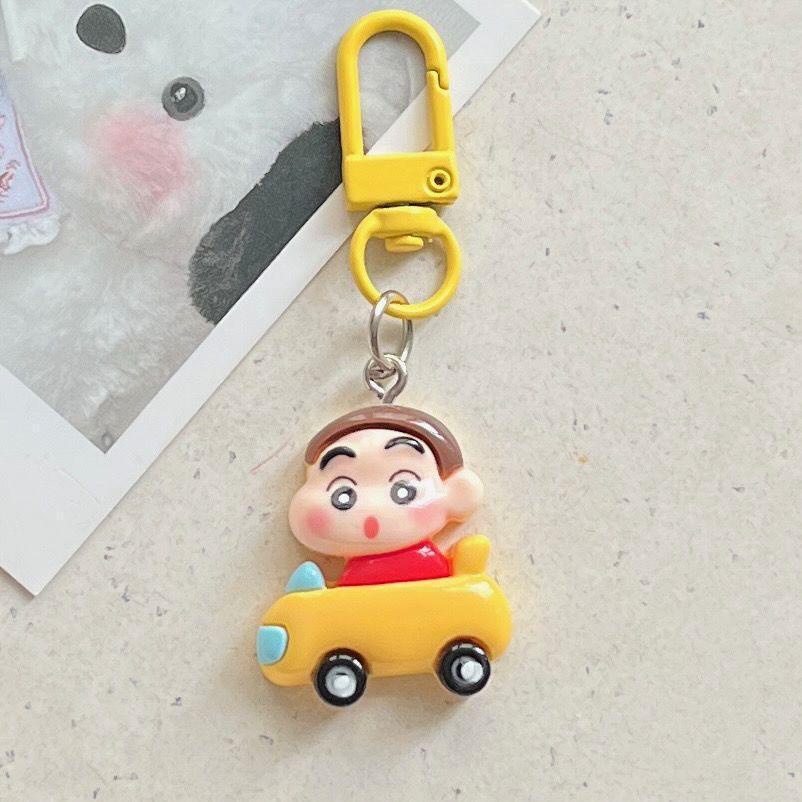 Móc Khóa Hình Cậu Bé Hoạt Hình Dễ Thương