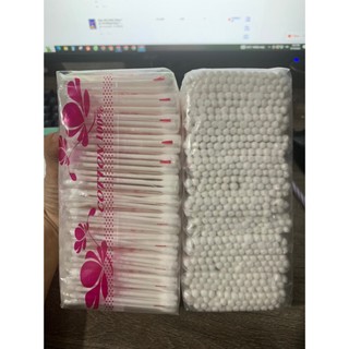1 bịch 12 gói tăm bông ngoáy tai fanni