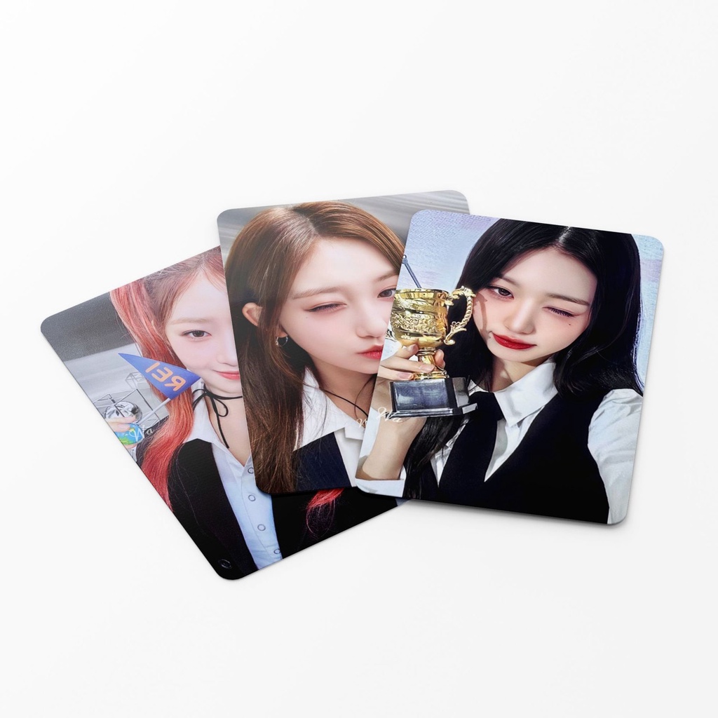 Set 55 Tấm Thẻ In Hình Các Thành Viên Nhóm Nhạc kpop i have card wonyoung rei liz