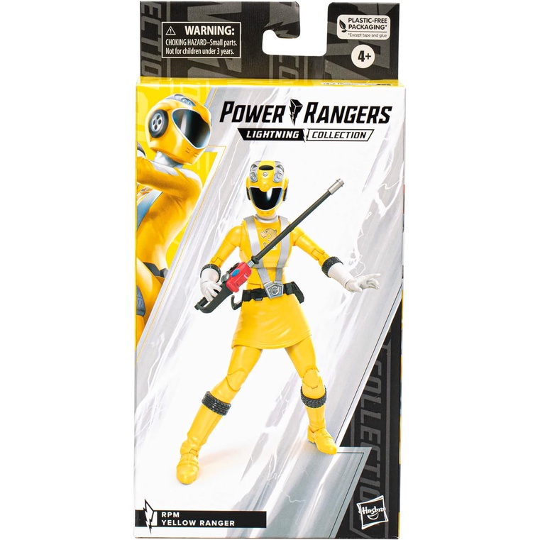 Mô hình nhân vật Hasbro⚡Power Rangers Lightning Collection⚡6- inches RPM Yellow Ranger - Full Team