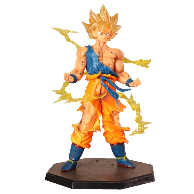 Mô Hình Nhân Vật son goku 17cm Chân Thật