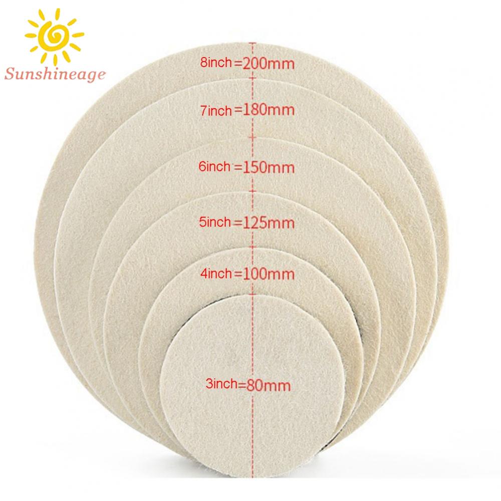 Đĩa Nỉ Đánh Bóng 3 / 4 / 5 / 6 / 7 / 8 inches