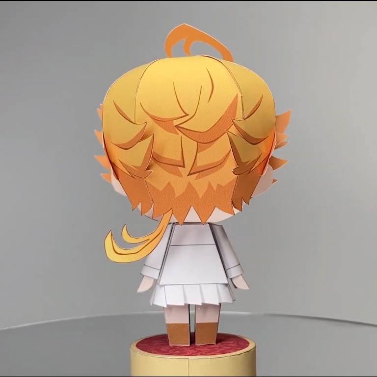 Mô hình giấy anime chibi Emma