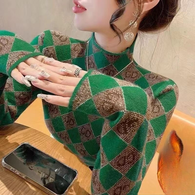 Áo Thun Nữ Tay Dài Phong Cách Hàn Quốc Thời Trang Thu Đông