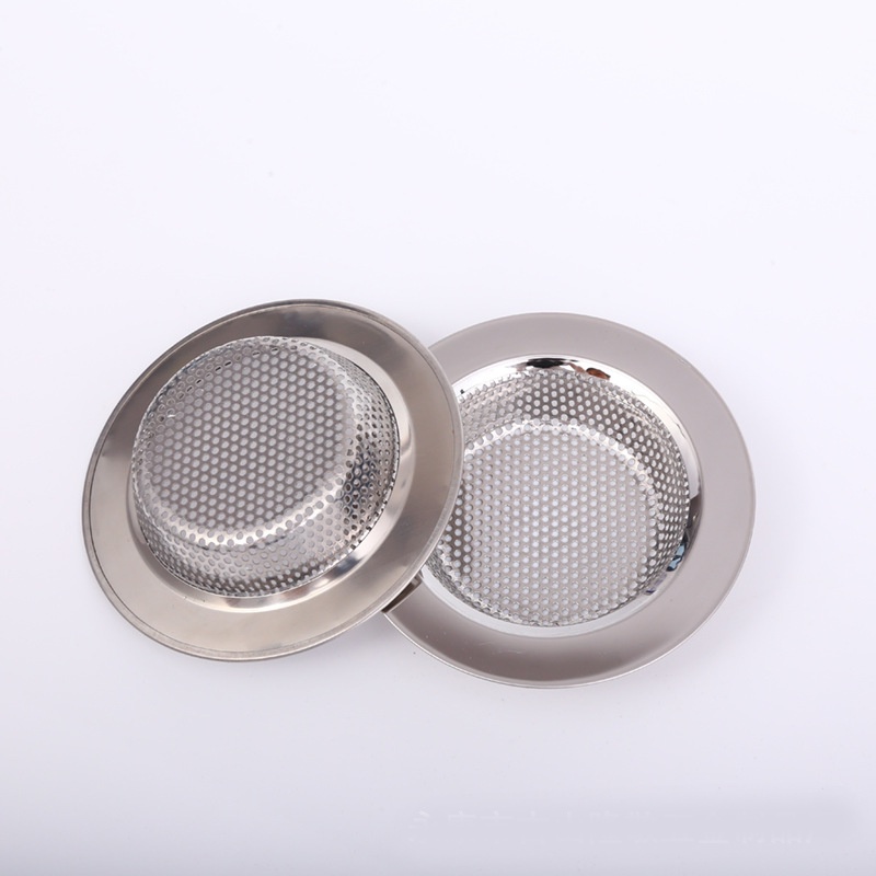 Stainless Steel Sink Strainer Kitchen Drain Basket Double-Layer Sink Strainer