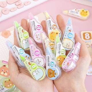 Bút xóa kéo mini hoạt hình, hình động vật đáng yêu, ngộ nghĩnh