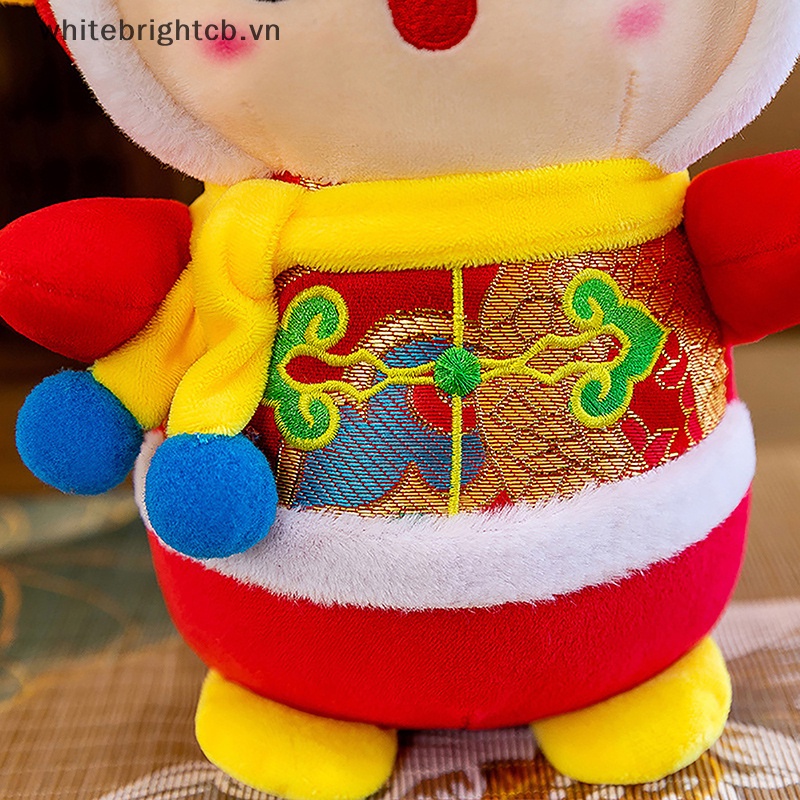 Búp Bê Nhồi Bông Hình Rồng Năm Mới Của Trung Hoa Kích Thước 12cm