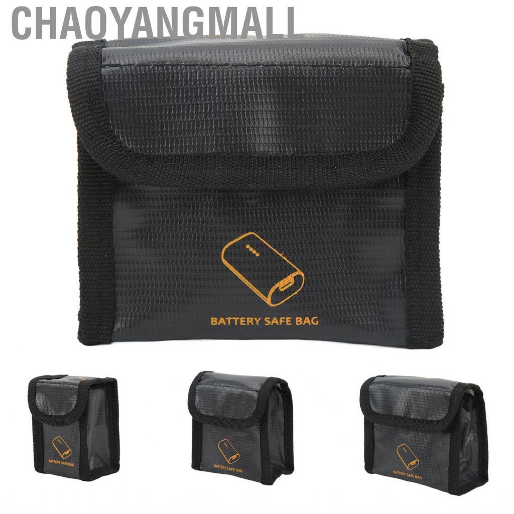 Chaoyangmall Bag Explosion Proof Fireproof Batteries Protection Pouch For FPV GD
