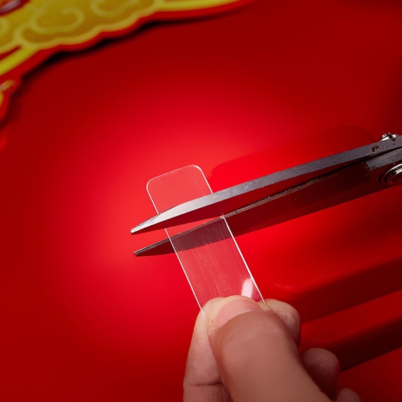 Hộp 60 Miếng Dán 2 Mặt Trong Suốt Siêu Dính Treo Đồ Trang Trí