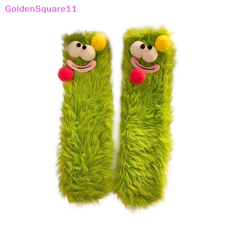 Vớ Nhung San Hô Dày Giữ Ấm Mùa Đông In Họa Tiết Hoạt Hình 3d Vui Nhộn Cho Bé Gái