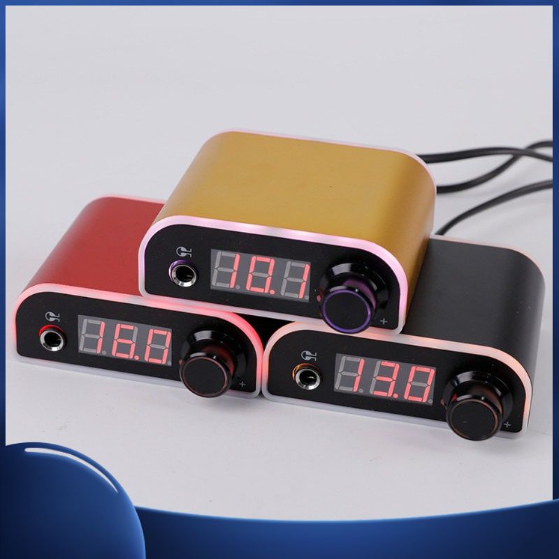 Ổn áp máy xăm, nguồn led trong dùng cho máy pen,máy tattoo loại cao cấp không dùng bàn đạp,công tắc nguồn