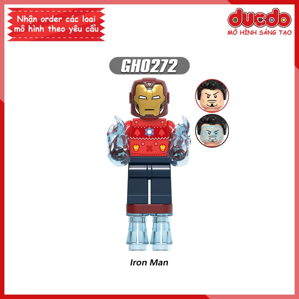 Minifigures các nhân vật hóa trang giáng sinh Noel tuyệt đẹp - Đồ chơi Lắp ghép Xếp hình Mini Mô hình XINH G0135