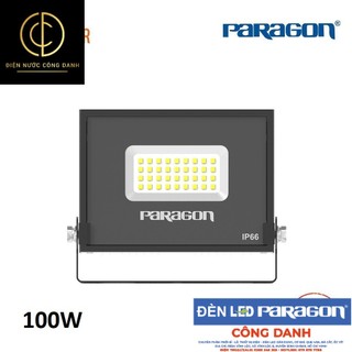 Đèn led pha dân dụng paragon – 20w/ 30w/ 50w/ 100w - ánh sáng vàng/ trắng. hàng chính hãng