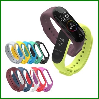 Dây đeo cao su miband 6, miband 5, miband 4,miband 3 chính hãng mijobs - dây đeo cao su miband -biade